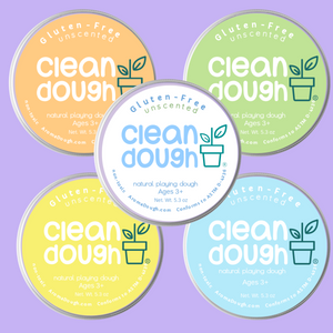 GLUTEN FREE ORIGINAL Naturally Scented Modeling Dough 5-Pack Aroma Dough