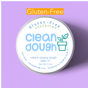 Clean Dough™ DYE-FREE WHITE - UnScented- Gluten Free