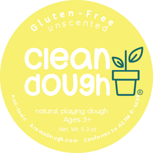 4 Pound Bucket  Gluten Free Modeling Dough Scented & Unscented