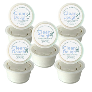 Clean Dough® UNSCENTED Natural Modeling Dough (PLANT BASED NATURAL COLORS)