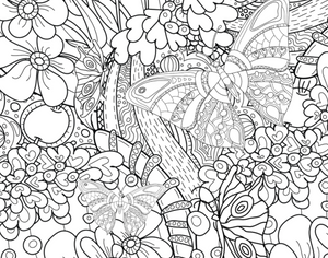 Free Doodle Coloring Book from Aroma Dough Gluten-Free Modeling Dough