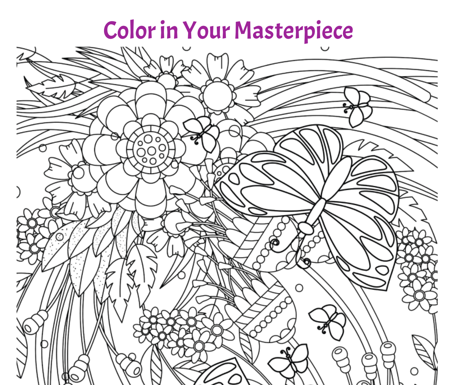 Free Doodle Coloring Book from Aroma Dough Gluten-Free Modeling Dough