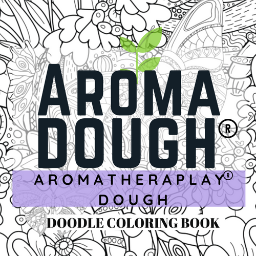 Free Doodle Coloring Book from Aroma Dough Gluten-Free Modeling Dough